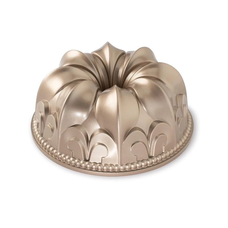 Nordic Ware 53248 Fleur De Lis 10-Cup Bundt Pan Toffee