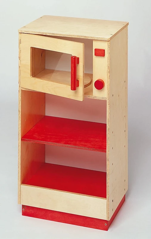 Nathan Modular Kitchen Microwave Oven, Red Multi Color