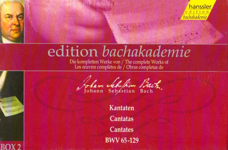 Bach: Cantatas, BWV 65-129 (Edition Bachakademie Box 2, Vols 21-40) /Rilling
