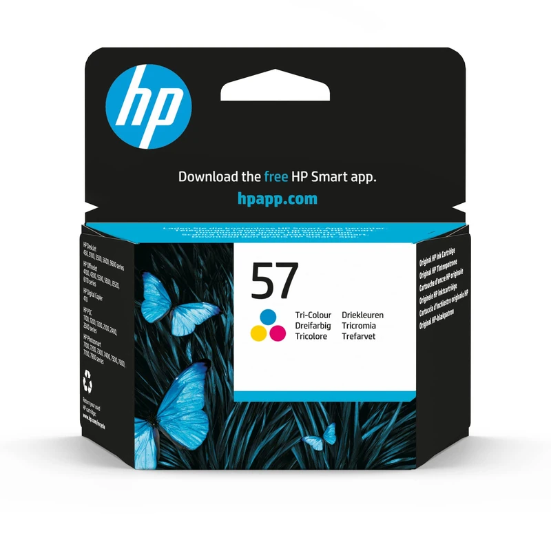HP C6657AE 57 Original Ink Cartridge, Tri-Colour, Single Pack - Image 1