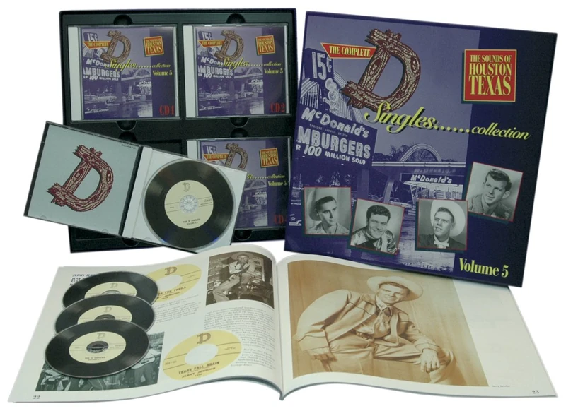 Vol.5, The Sounds Of Houston Texas (4-CD Deluxe Box Set)