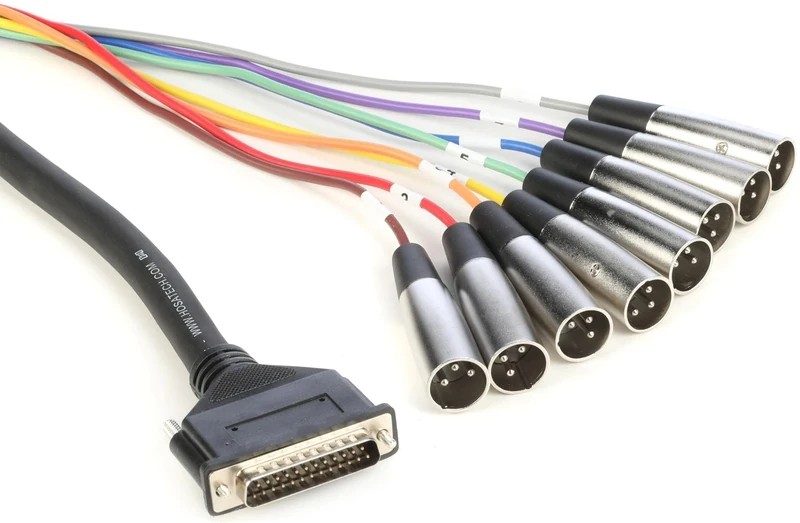 Hosa HosaTech DTM-805 5m DB25 to XLR3M Balanced Snake Cable - Image 1