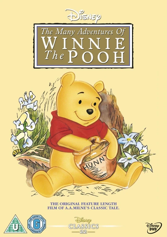 Winnie The Pooh Many Adventures DVD