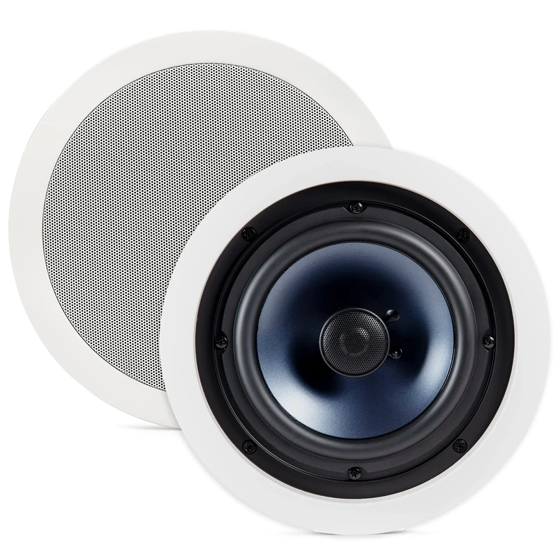 Polk Audio RC80i 2-Way In-Ceiling/In-Wall Speakers (Pair, White)