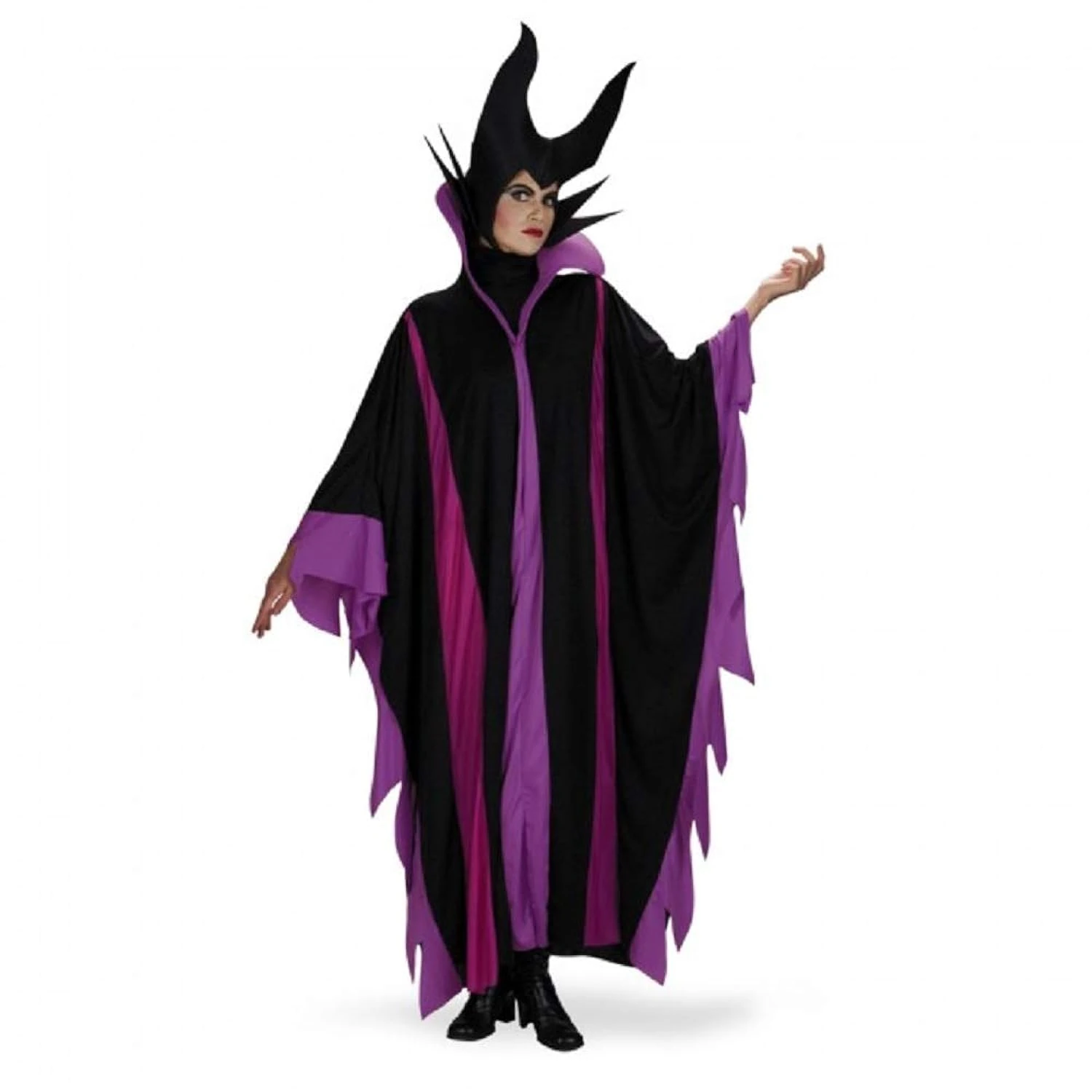 DISGUISE Women's Maleficent Deluxe Adult Costume Sized, Purple/Black, Large