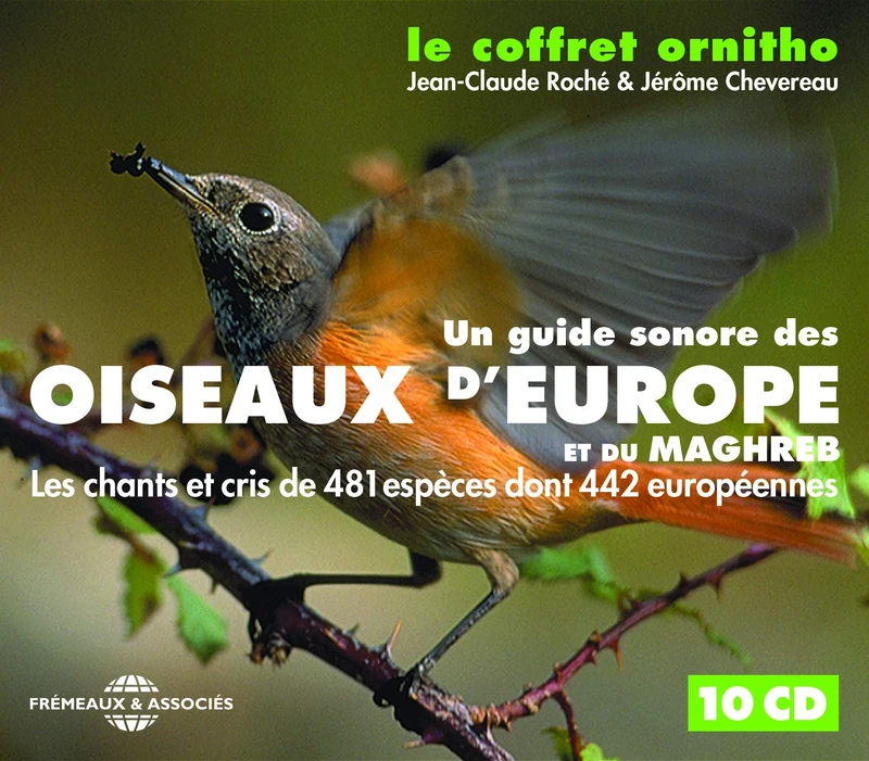 Le Coffret Ornitho - Oiseaux Deurope Et Du Maghreb (10cd)