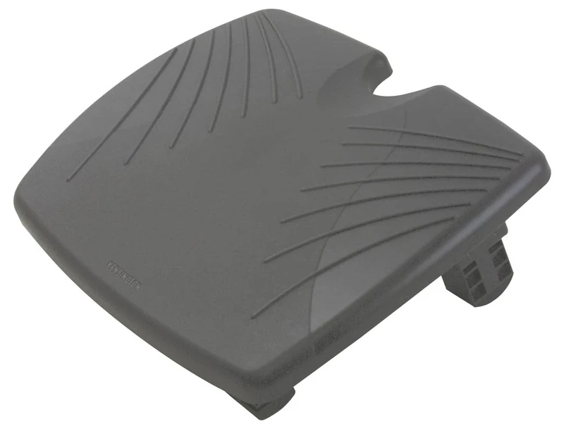 Kensington SoleRest Foot Rest for Under Desk, Adjustable Ergonomic Foot Stool, Footrest with 12-Level Tilt Adjustment and Non-Slip Base for Office Desk & Home Black, 56148