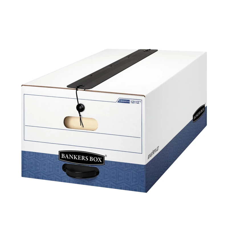 Bankers Box Liberty Plus Heavy-Duty Storage Boxes, Legal, 12 Pack (12112)