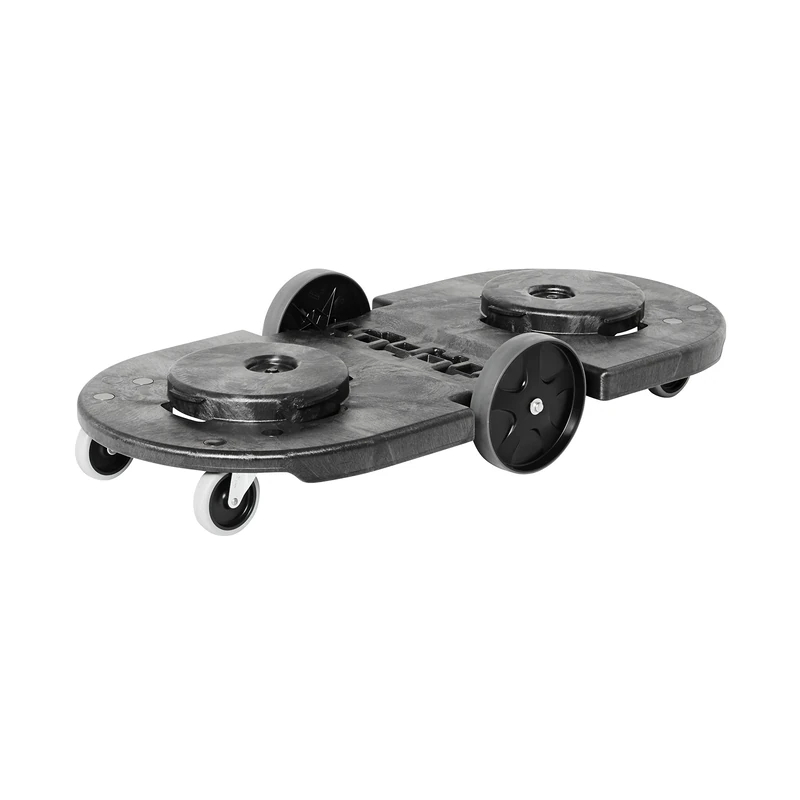 Rubbermaid Commerical Products Brute Tandem Dolly Black FG264600BLA
