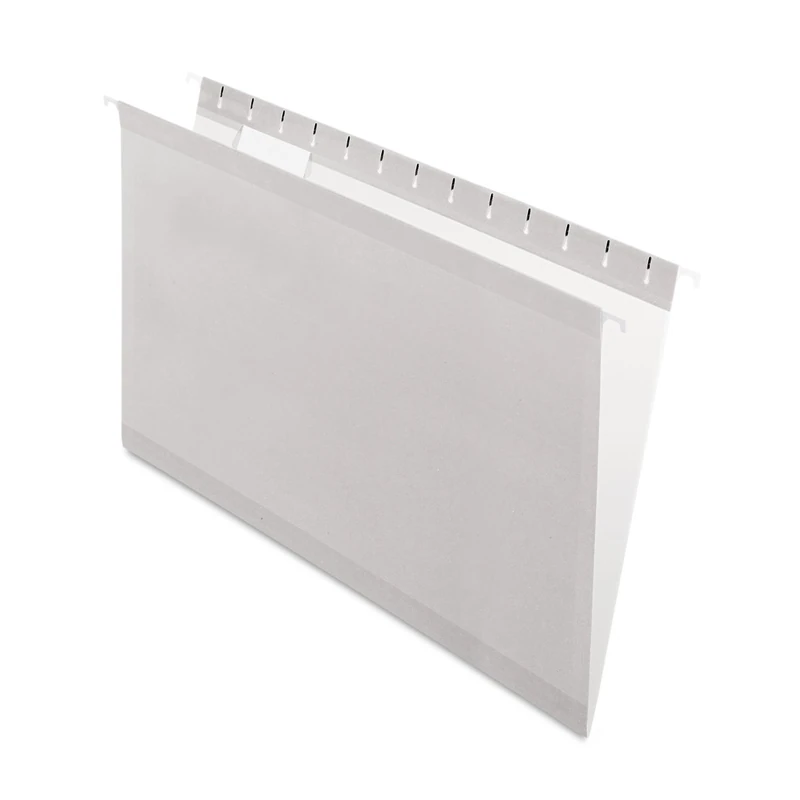 Pendaflex Recycled Hanging Folders,Gray, Legal