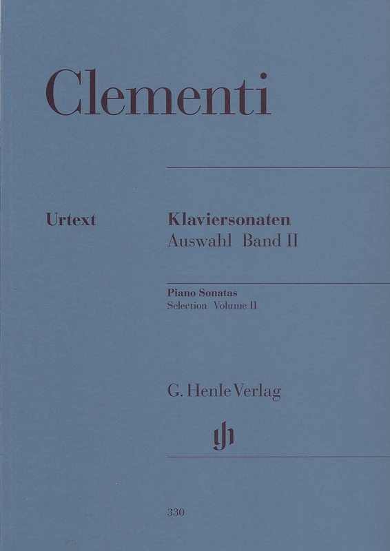 Selected Piano Sonatas (1790-1805) Vol. 2 - piano - (HN 330)