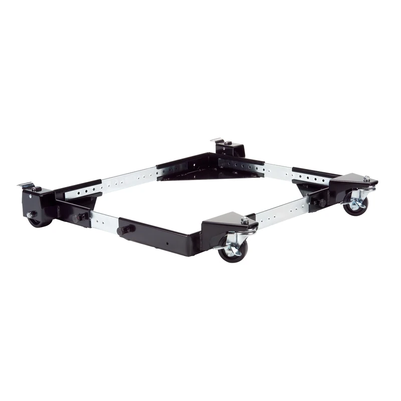 JET Universal Mobile Base, 18" x 18" to 28" x 28", 600 Lb. Capacity (Model JMB-UMB), Black