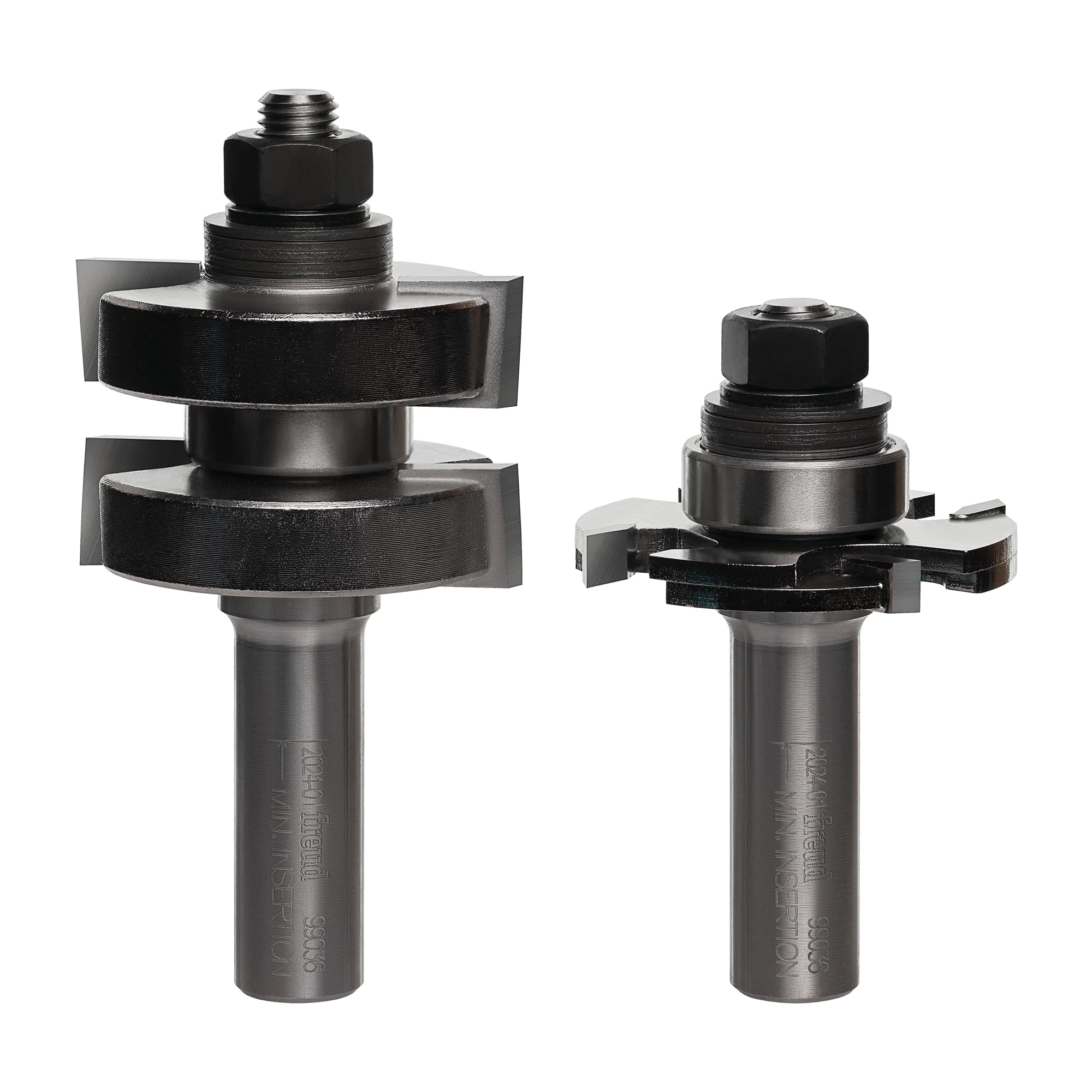 Freud 99-036: 1-3/4" (Dia.) Adjustable Tongue & Groove Bit Set