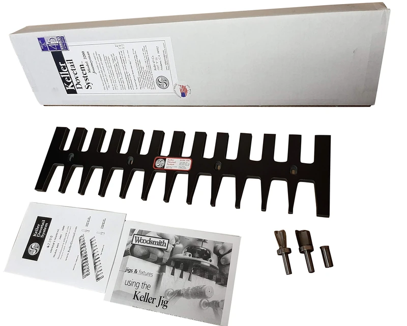 Keller Dovetail System 135-2200 Journeyman Dovetail Jig Template