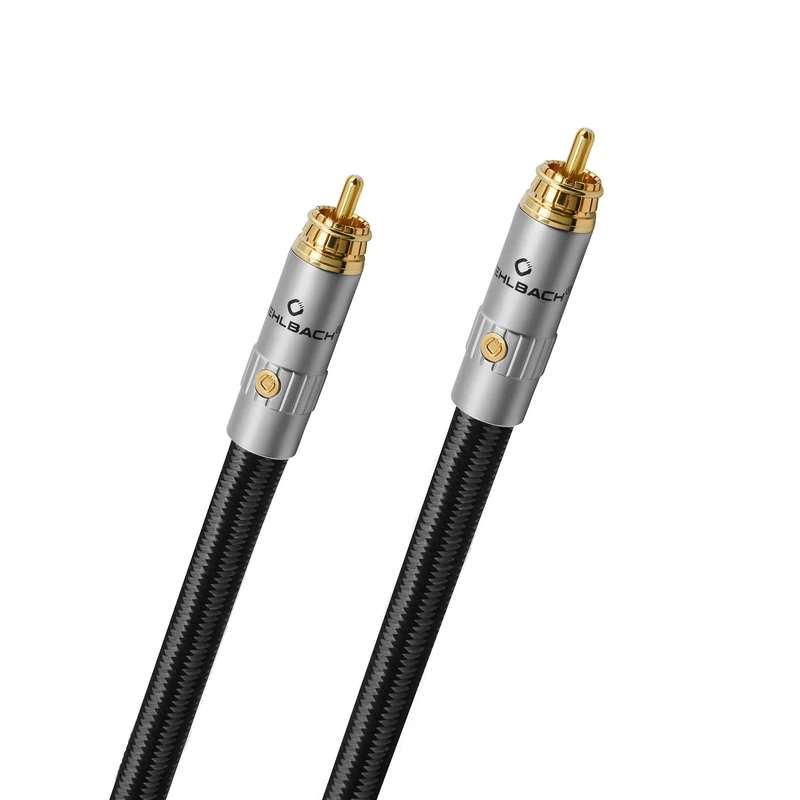 Oehlbach XXL® Sub Xtreme 220 High End Sub-Woofer RCA Cable