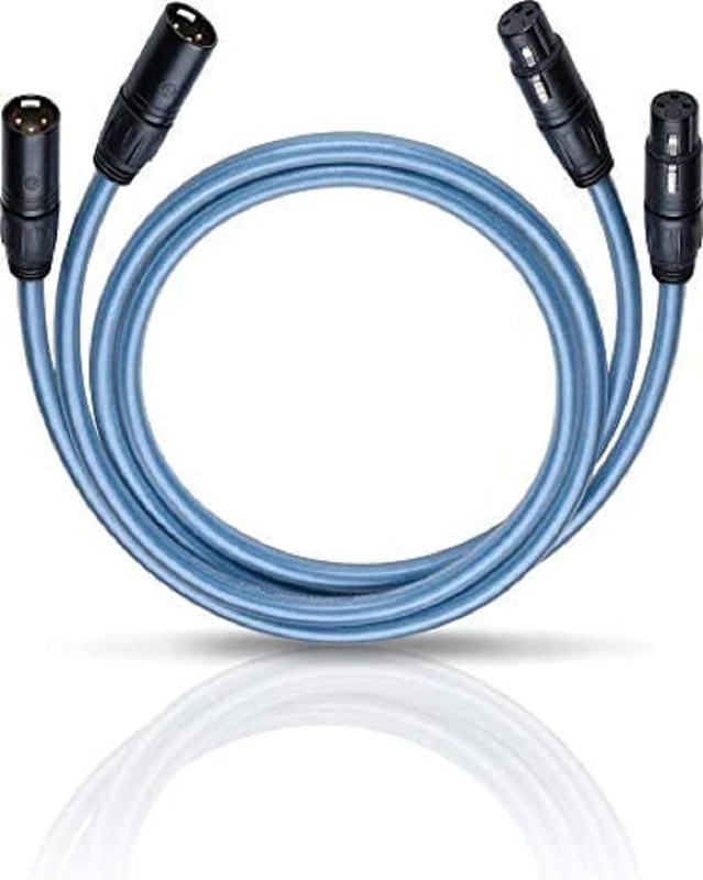 Oehlbach XXL Series 2 x NF Audio Cable with XLR Connectors 0.75 m Blue