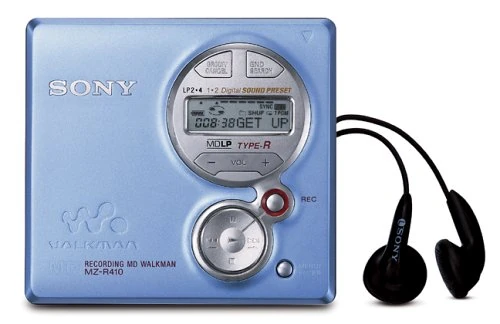 Sony MZ-R410 Blue MiniDisc Walkman