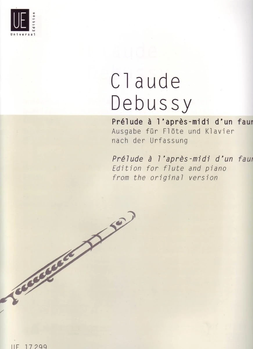"Prélude à l'après-midi d'un faune" Edition for Flute and Piano from the original version by Claude Debussy