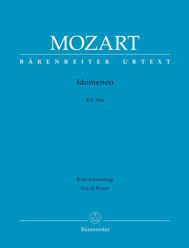 Idomeneo K.366 (Vocal Score)