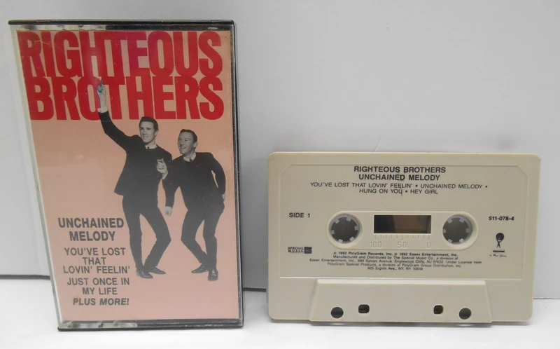 Unchained Melody Pop Cassette - Classic Love Song on Tape