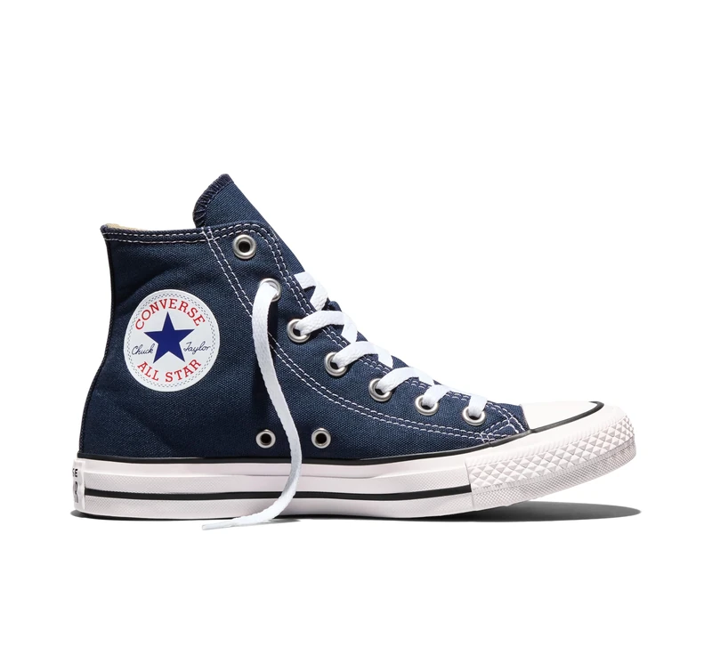 Converse All Star Hi Trainers Navy Canvas - 12 UK