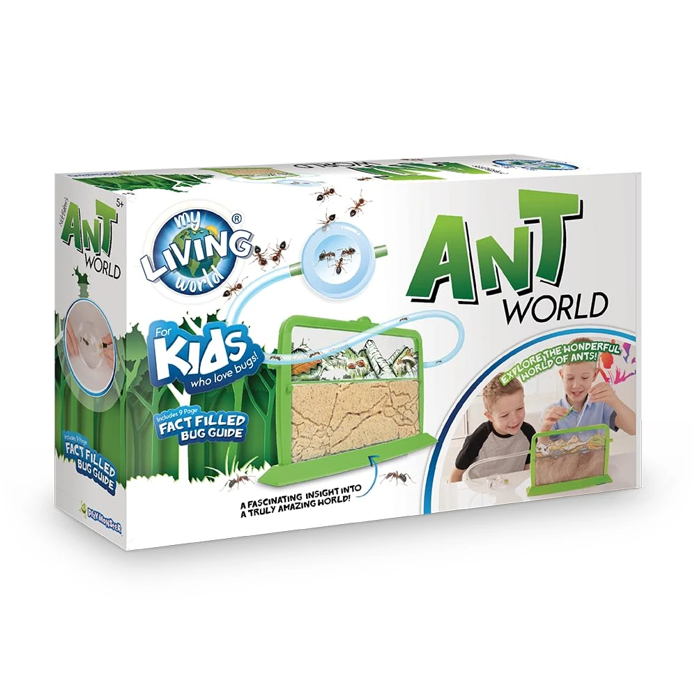 My Living World - Ant World | Discover The Amazing World Of Ants | Includes Easy To Use, Quality Equipment | With 9 Page Fact Filled Bug Guide | For Ages 5+