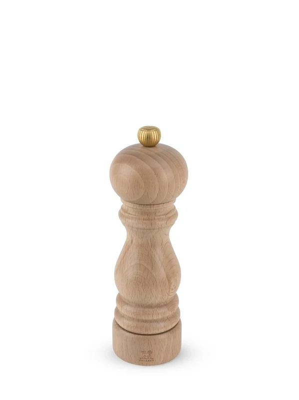 PEUGEOT - Paris 18 cm Pepper Mill - Classic Grind System - Made with PEFC Certified Wood - Made in France - Natural Colour