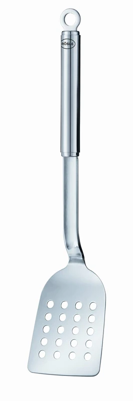 Rosle 34.5 cm Stainless Steel Round Handle Perforated Turning Slice - Image 1