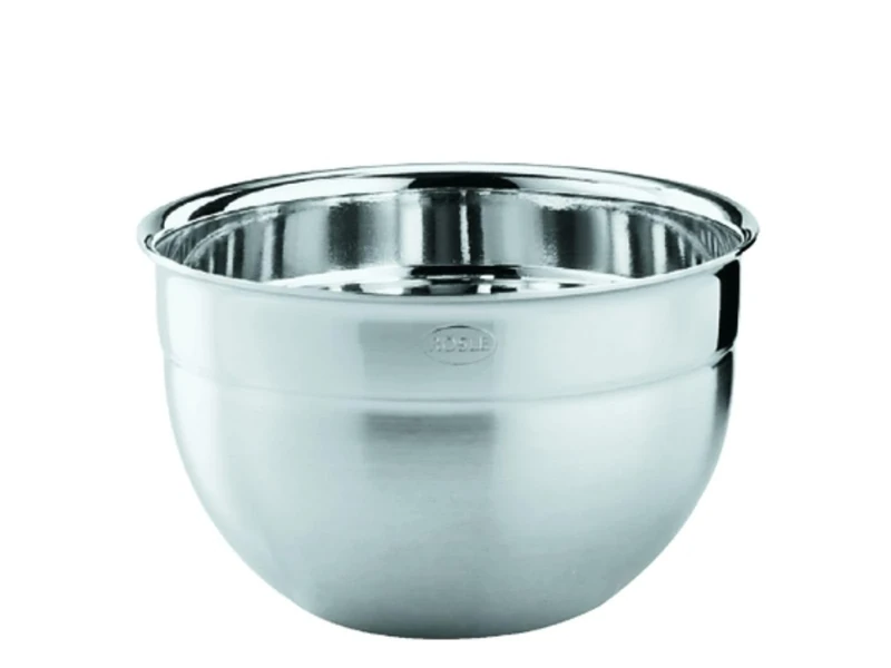 RÖSLE High Bowl, High-Quality, Elegant Stainless Steel Bowl for Preparing and Storing Food, 8.5 Litres, Dishwasher-Safe, 28 cm, Silver-Coloured