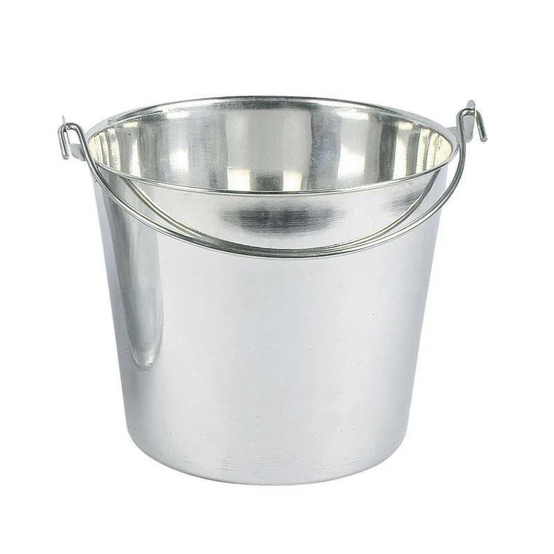 Krüger - 9 L stainless steel bucket, Silver