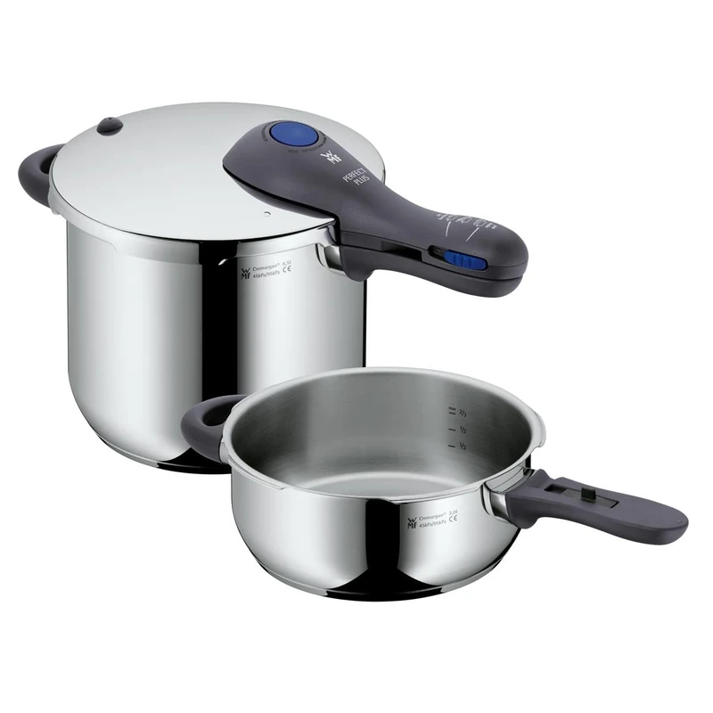 WMF Perfect Plus Pressure Cooker Set 6.5ltr & 3.0ltr - Image 1