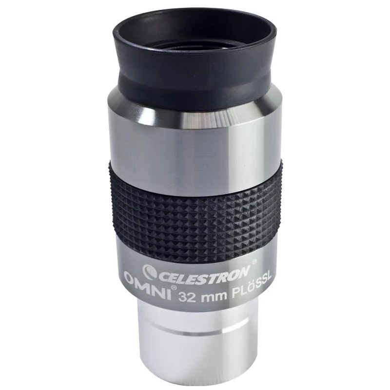Celestron 93323 Omni Series 1.25 inch / 32mm Eyepiece, Black/Silver
