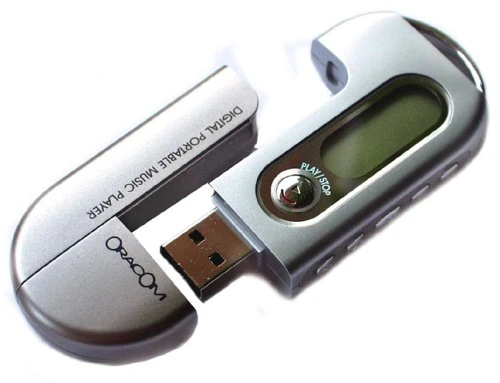OraCom Q600167 Digital Audio Player 128MB Silver - Image 1
