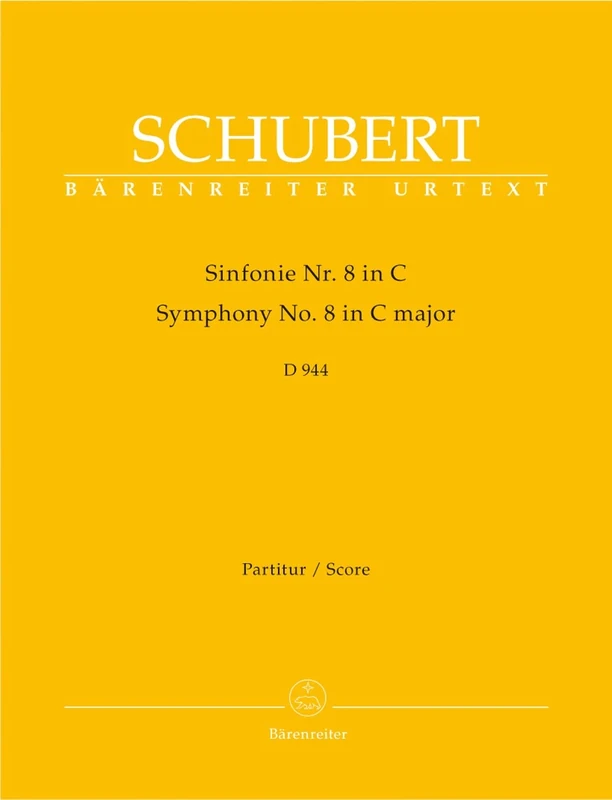Symphony No.8 in C major D 944 The Great (Full Score)