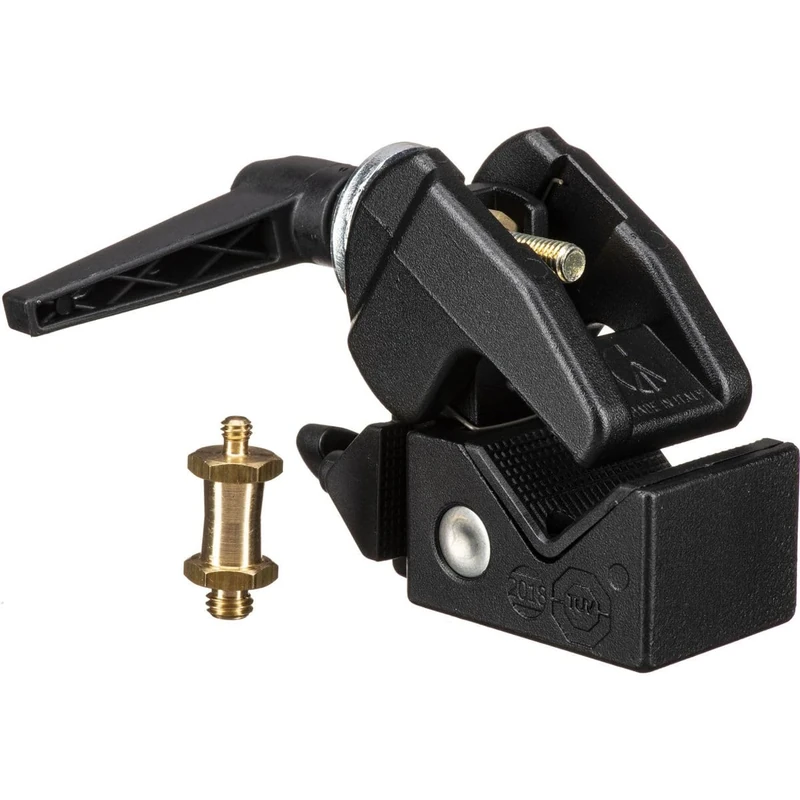 Manfrotto 2909 Super Clamp with 2907 Short Stud,Black,5.3 x 4.1 x 2.6 inches