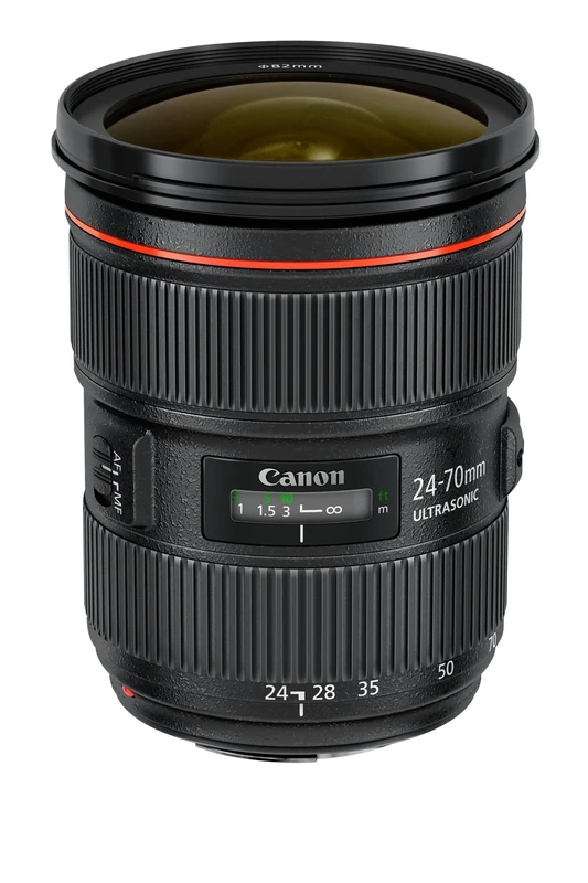 Canon EF 24-70mm f/2.8L USM Standard Zoom Lens - Pro Quality