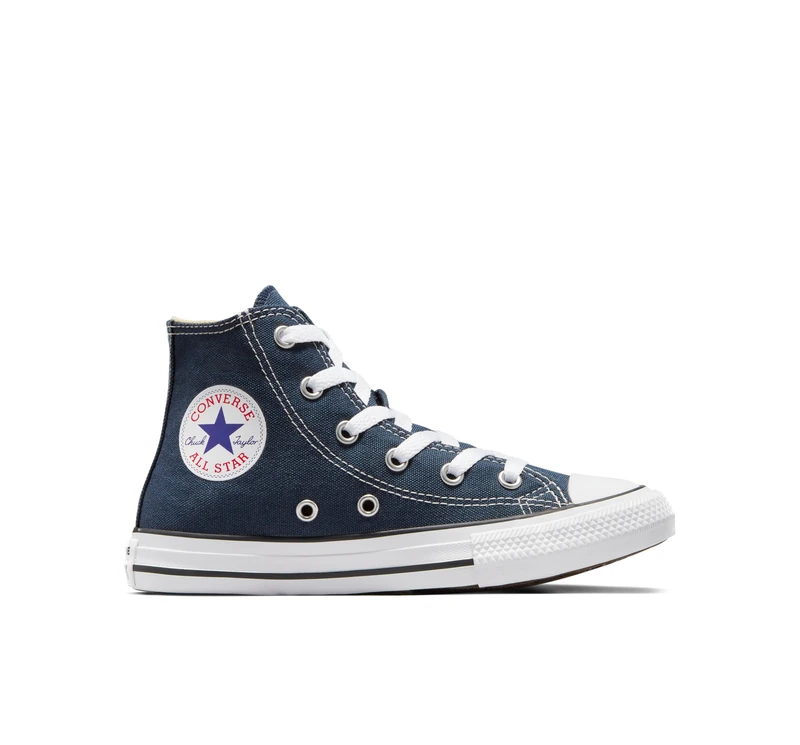 Converse Unisex Kids Chuck Taylor All Star Core H Sneakers, Navy Blue, 2 UK
