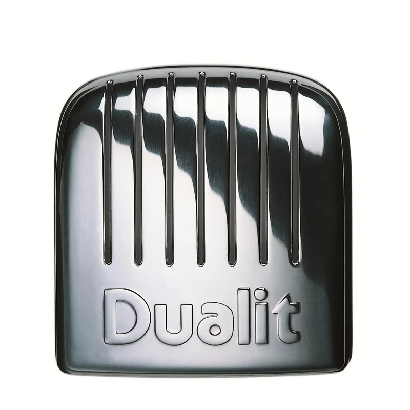 Dualit 2.2 kW Classic 4 Slice Vario Toaster, Charcoal, Hand Built in The UK, Replaceable Proheat Elements, Heat 2 or 4 Slots, Defrost Bread, Timer, Replaceable Parts, E268