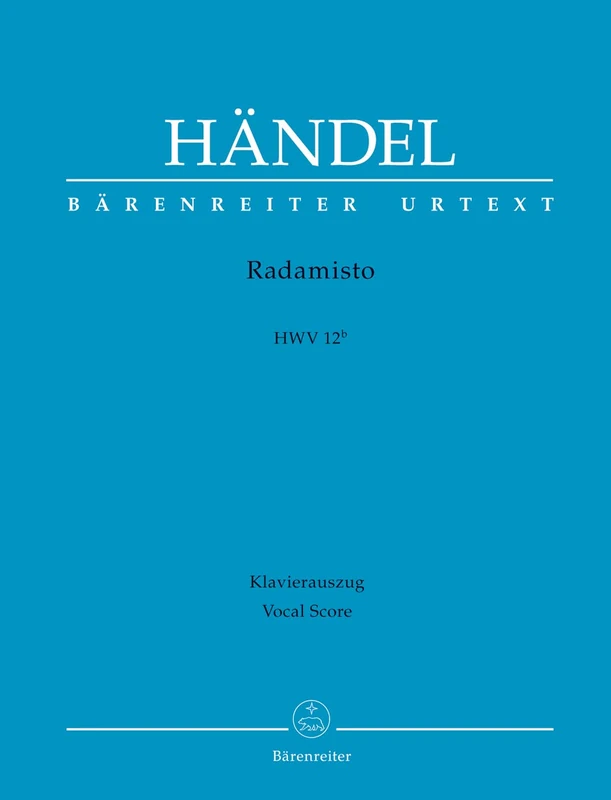 Radamisto HWV 12b 2nd version (Vocal Score)