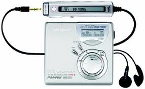 Sony MZ-NF610 Silver Net MiniDisc Walkman