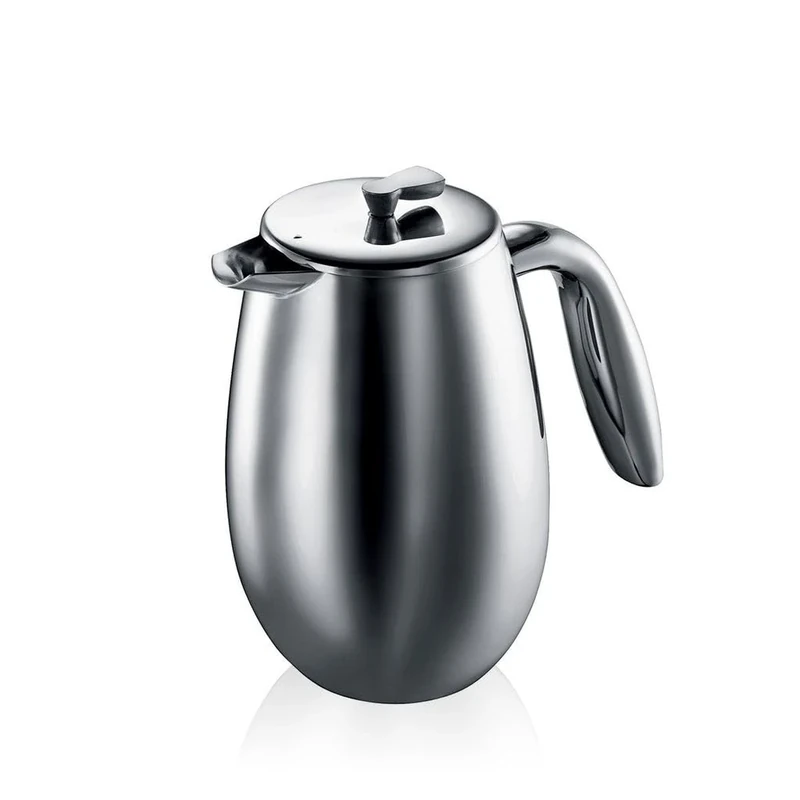 Bodum Columbia Stainless Steel Tea and Coffee Press, 0.35 Litre - 3 Cup