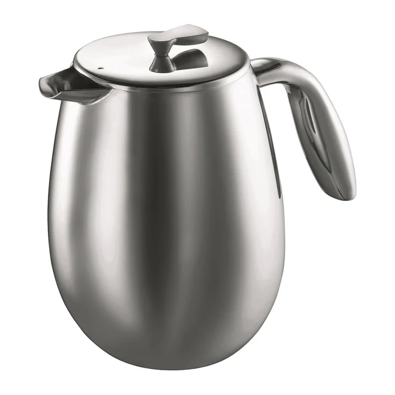 Bodum Columbia Stainless Steel Tea and Coffee Press, 1.5 Litre - 12 Cup