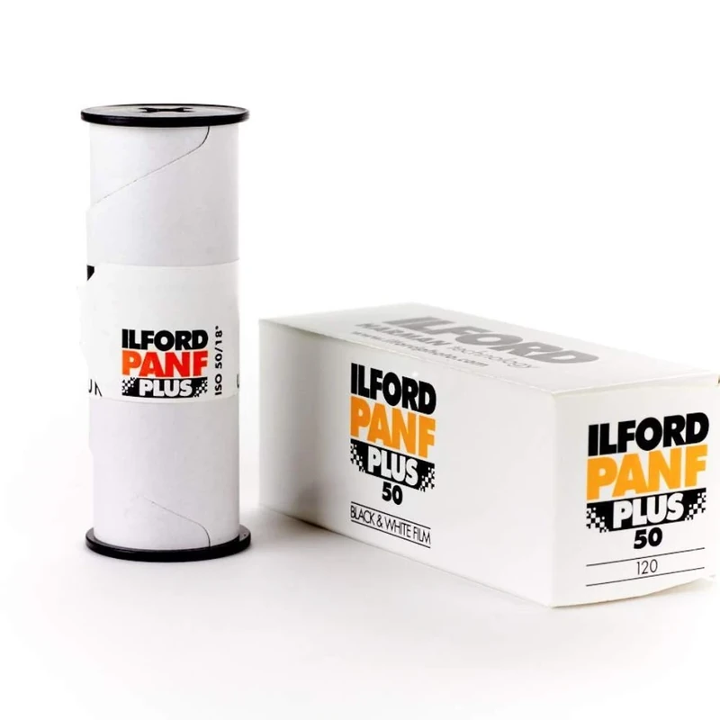 Ilford Pan F Plus 120 Black and White Film - ISO 50 - Image 1