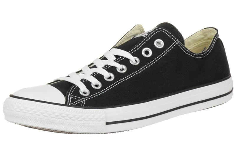 Converse All Star Low Trainers Black Canvas - 5 UK