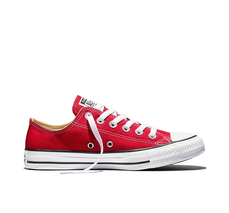 Converse Unisex M9696c Women's Canvas Trainers - Red, Size 7, Red, 7 UK