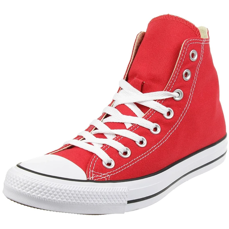 Converse All Star Hi Trainers Red Canvas - Size 5 UK