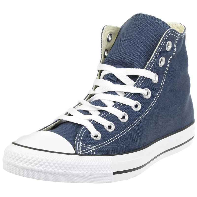 Converse All Star Hi Trainers Navy Canvas - 5 UK - Image 1