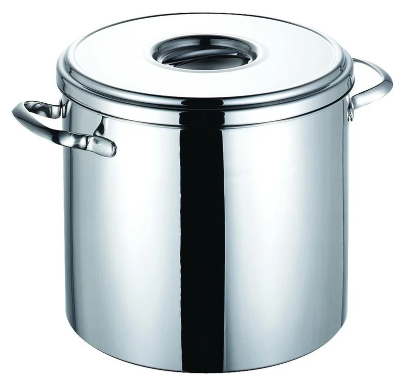 Schulte-Ufer Romana i Stainless Steel Stockpot, Silver, 20 cm / 5 Litres