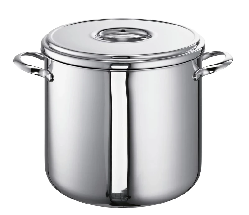 Schulte-Ufer Stockpot, Stainless Steel, Silver, 24 cm / 9 LTR