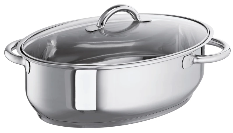 Schulte-Ufer 6768-34 Casserole Dish 34 cm 6.5 L Induction Silver